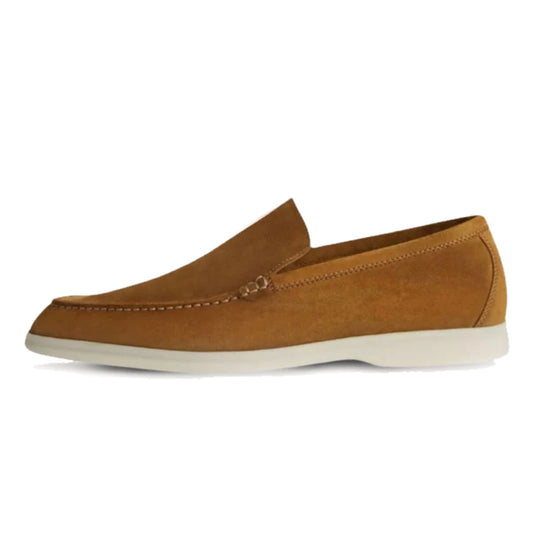 Mr. Old Premium Suede Loafers | Brown