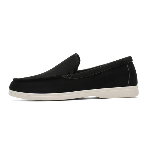 Mr. Old Premium Suede Loafers | Black