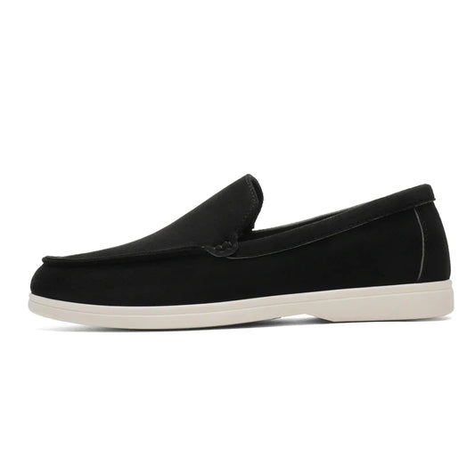 Mr. Old Premium Suede Loafers | Black
